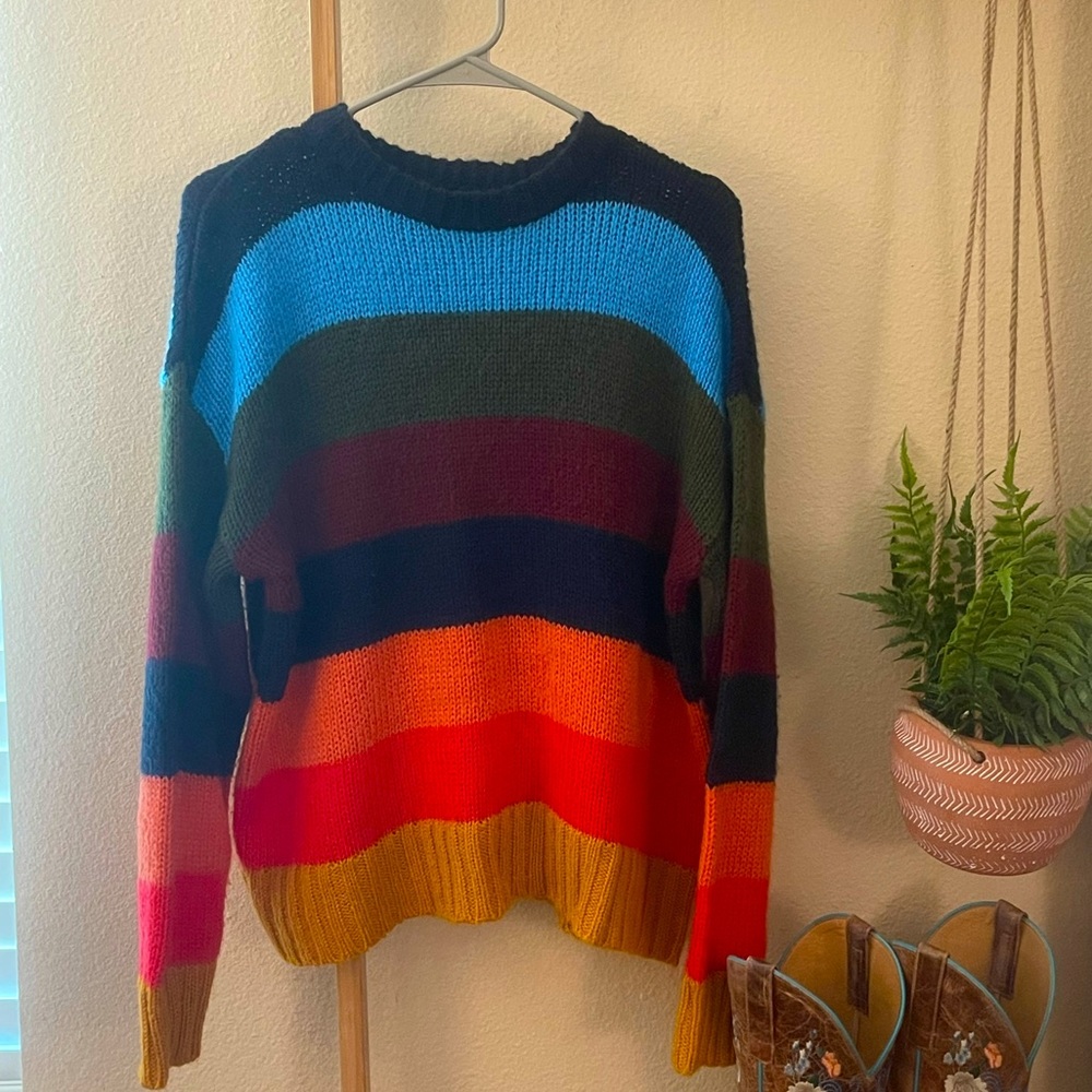 Kari Rainbow oversized sweater